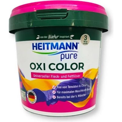 Heitmann препарат против петна за цветно пране, Oxi color, 500гр