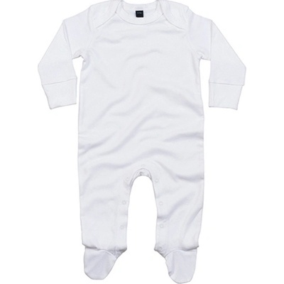 Babybugz Dětský overal s dlouhým rukávem BZ White Monate