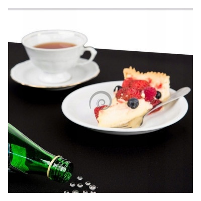 Prestige Obrus teflónový čierny Cik-Cak zatavenie 80x80cm