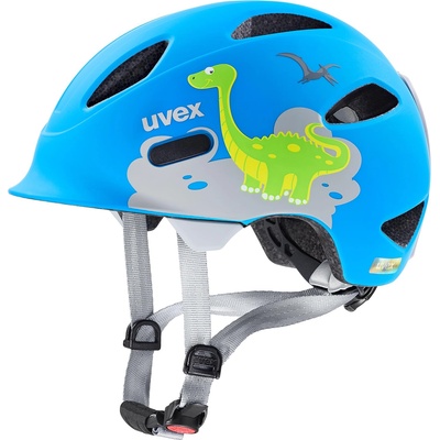 uvex OYO Style children's bicycle helmet, Dino Blue matt, 50-54 cm - S4100470217