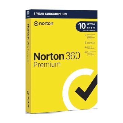 Norton 360 Premium 75 GB 10 lic. 24 mes.