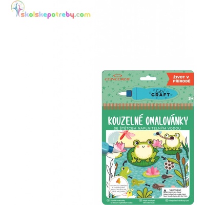 Concorde kúzelné vodové omaľovánky život v prírode