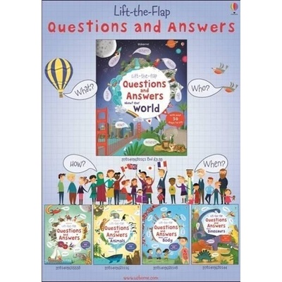 Lift-the-Flap Questions and Answers About Our World Daynes Katie