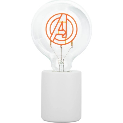Avengers: Logo neón LED žiarovka 18 cm
