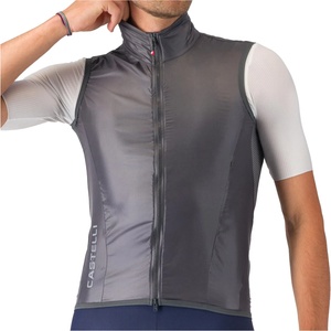 Castelli Мъжки елек за колоездене Castelli Aria 2 Vest Cycling vest - Dark Gray (054-0353-0314)