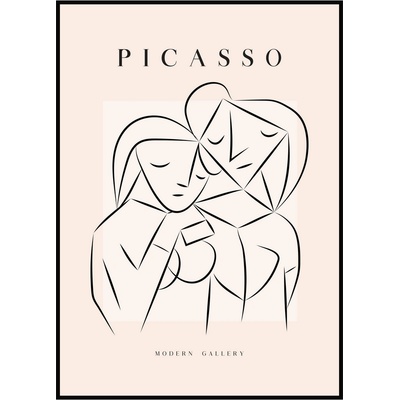 Jen tak z lásky Pablo Picasso - Dvě dívky Rozměr plakátu: 30 x 40 cm