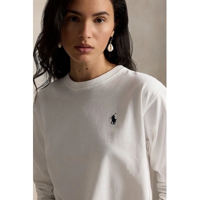 Ralph Lauren блуза с дълги ръкави дамска от памук Wimbledon (211B16036)