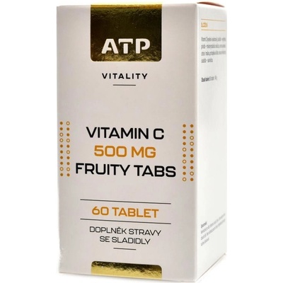 ATP Vitality Vitamin C 500 mg Fruity Tabs 60 tabliet