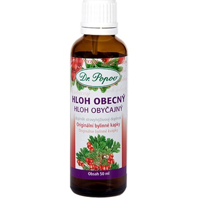 Dr. Popov Kapky bylinné Hloh obecný 50 ml
