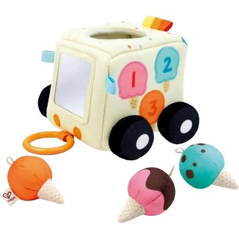 HaPe International Мека сензорна играчка HaPe International - Камион за сладолед (H0075)