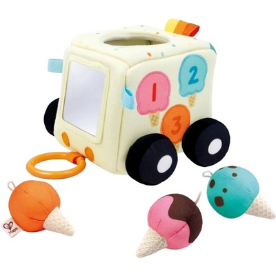 HaPe International Мека сензорна играчка HaPe International - Камион за сладолед (H0075)