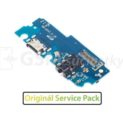 Doska nabíjania Samsung Galaxy A04s, A047 - nabíjací konektor, mikrofón - Originál