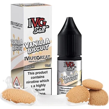 IVG Salt Vanilla Biscuit 10 ml 20 mg