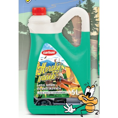 Carlson Crazy Edition Letná kvapalina do ostrekovačov - Horský vánok 5 l