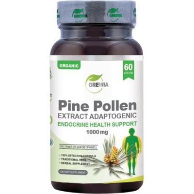 Grewia Pine Pollen Extract Adaptogenic 1000 mg [60 капсули]