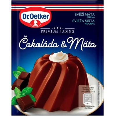 Dr. Oetker Premium Puding Čokoláda & mäta 50 g