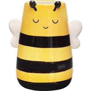 Sass & Belle Жълта ваза от доломит (височина 10, 5 cm) Bee - Sass & Belle (XDC641)