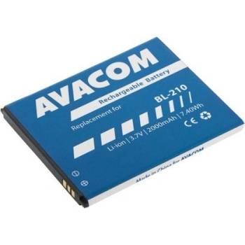 Avacom batéria pre Lenovo A536, Li-Ion, 3,7V, GSLE-BL210-2000, 2000mAh, 7,4Wh