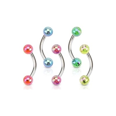 Piercingate piercing do obočí POB00184 modrá