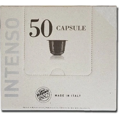 50 бр. кафе капсули Caffe Vergnano1882 INTENSO съвместими Nespresso®