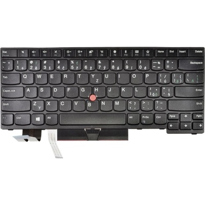 DeTech Podsvícená klávesnice pro notebook Lenovo T490, CZ – Zboží Živě