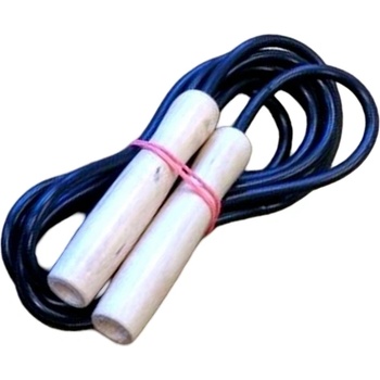 Въже за скачане pvc с дървена дръжка 3 м. М21-050