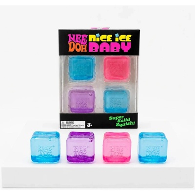 Schylling NeeDoh Mačkací kostky Mini Nice Ice Baby Teenie 4 ks – Hledejceny.cz