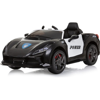 ELCAR Eлектрическа кола "Полиция" черна (elkpl02401bl)