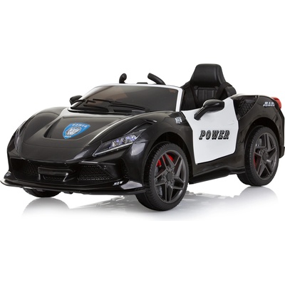 ELCAR Eлектрическа кола "Полиция" черна (elkpl02401bl)