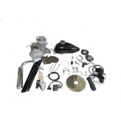 Motorový kit Heipe Motokolo 80ccm Stříbrná