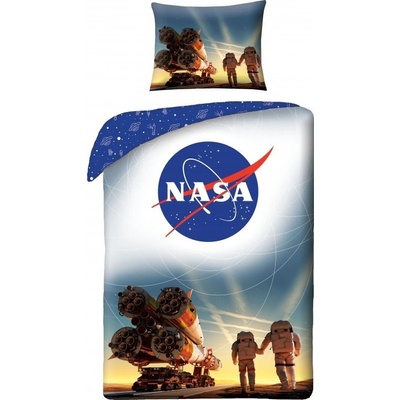 Halantex Obliečky NASA raketa Bavlna 140x200 70x90