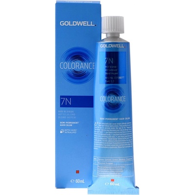 Goldwell Color ColoranceDemi-Permanent Hair Color 7N Střední blond 60 ml