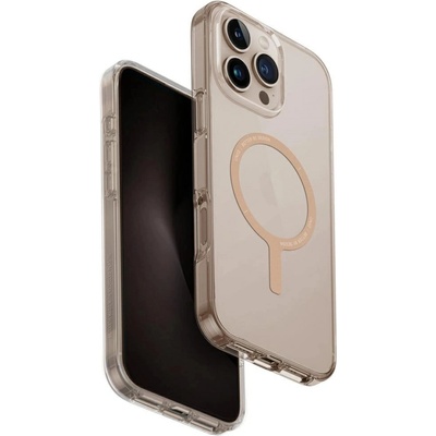 Uniq Clario Magclick Charging Case за iPhone 16 Pro Max - прозрачно злато (8886463691687)