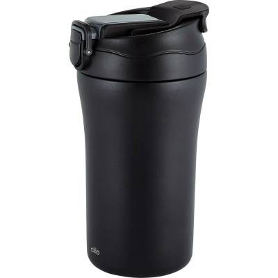 Cilio Doppio termohrnek na pití 400 ml černý