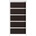 Black Red White Скрин с пет чекмеджета kaspian kom5s бял / венге