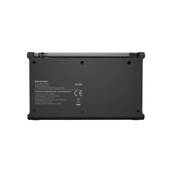 Radio dr 3bk digital black accum. (dab+/fm/rds/bt/clock/alarm)