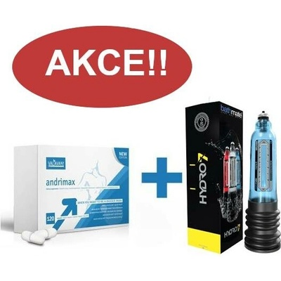 Bathmate Hydro O7 a Andrimax 120 Kapslí