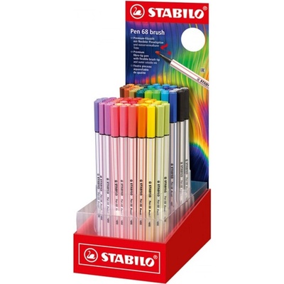 Stabilo Pen 68 brush 80 ks