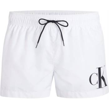 Calvin Klein Къси панталони Calvin Klein Large Logo Swim Shorts - Pvh White YCD