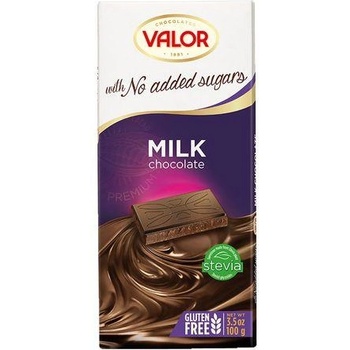 Image 1 of Valor Млечен шоколад със стевия x100 грама