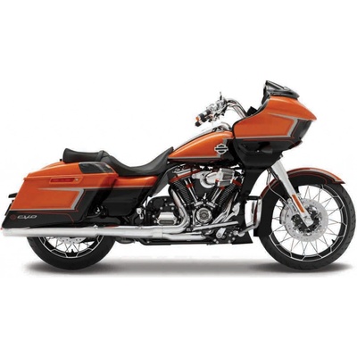 Maisto HD Motocykl 2022 CVO Road Glide oranžovometalic černá serie 44 blister box 1:18