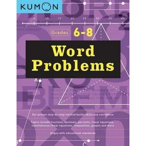 Word Problems: Grades 6 - 8 (ISBN: 9781941082720)