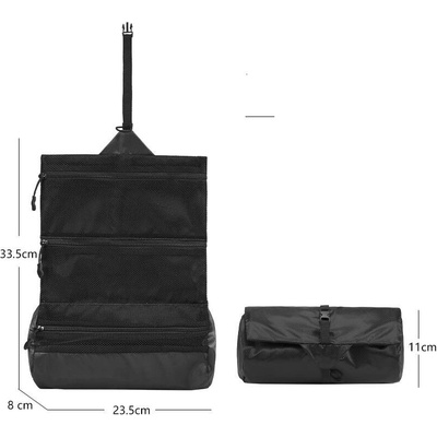 Foldable Toilet Bag Partizan Tactical FTB-4 black