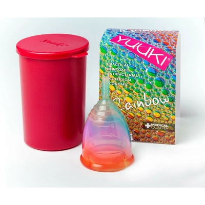 Yuuki Rainbow Menštruačný kalíšok Soft veľký