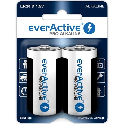 everActive D alkalická 17500 mAh 2ks EVLR20-PRO