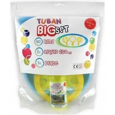 TUBAN SADA BIG 250 ML + TALÍŘEK + 3 KROUŽKY
