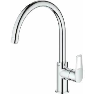 GROHE Start Loop кухненски смесител с едноръкохватков механизъм, гланциран хром (31374001)