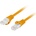 Lanberg Кабел Lanberg patch cord CAT. 6A U/UTP LSZH CU 0.25m Fluke Passed, Orange (PCU6-10CU-0025-O)