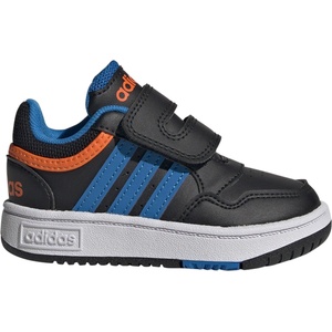 adidas Детски баскетболни кецове adidas Unisex Kids Hoops Cf Basketball Trainers - Blk/Blue/Ora