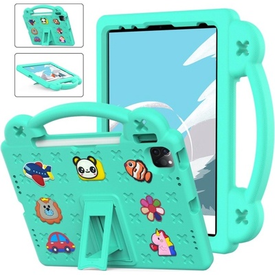 Vsetkonamobil 76959 FANY Detský kryt na tablet pre Apple iPad Air 11 2025 / Air 11 2024 mentolový